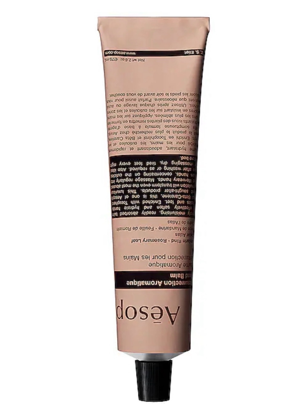 Aesop Resurrection Aromatique Hand Balm in a 2.6 oz tube